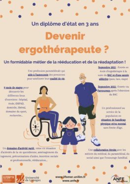 Promouvoir le métier d’ergothérapeute