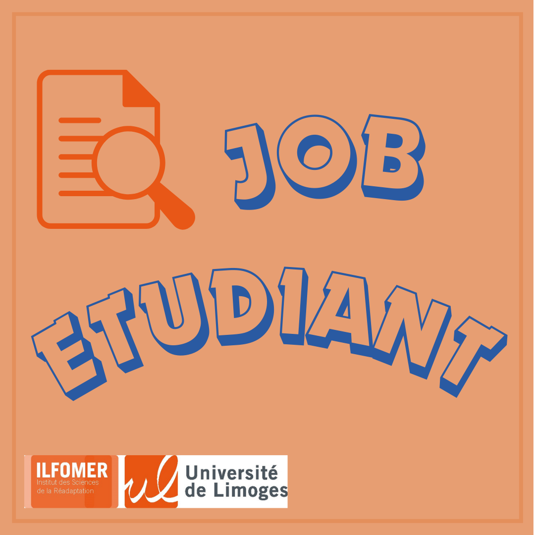 JOB ETUDIANT ILFOMER Institut des Sciences de la Réadaptation